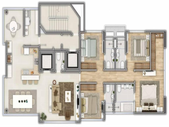 Imagem Imóvel com 4 Quartos à Venda, 145 m² em Centro - Balneário Camboriú Imagem Imóvel com 4 Quartos à Venda, 145 m² em Centro - Balneário Camboriú