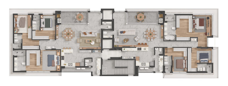 Imagem Imóvel com 3 Quartos à Venda, 172 m² em Batel - Curitiba Imagem Imóvel com 3 Quartos à Venda, 172 m² em Batel - Curitiba