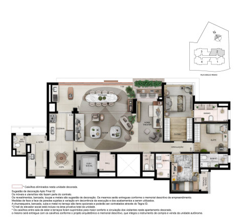 Imagem Apartamento com 3 Quartos à Venda, 157 m² em Cambuí - Campinas