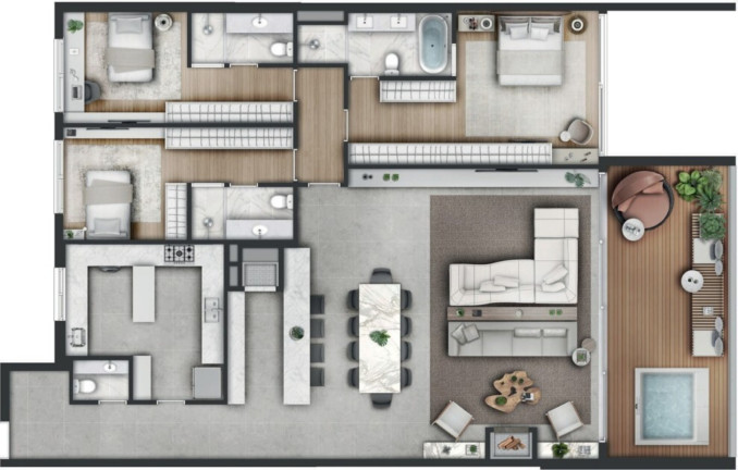 Imagem Imóvel com 3 Quartos à Venda, 262 m² em Praia De Belas - Porto Alegre Imagem Imóvel com 3 Quartos à Venda, 262 m² em Praia De Belas - Porto Alegre