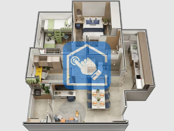 Imagem Apartamento com 3 Quartos à Venda, 55 m² em Moóca - São Paulo Imagem Apartamento com 3 Quartos à Venda, 55 m² em Moóca - São Paulo