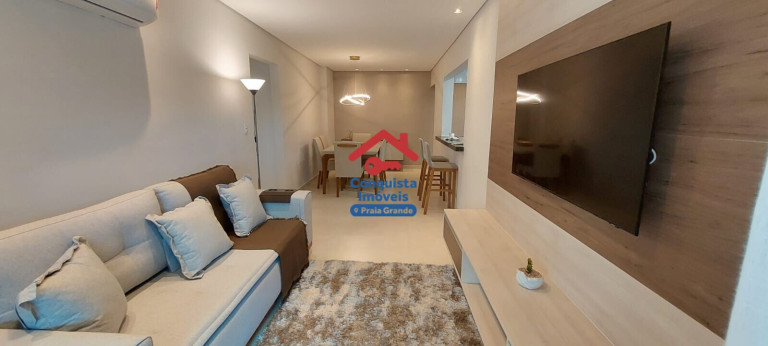 Imagem Apartamento com 3 Quartos à Venda, 120 m² em Canto Do Forte - Praia Grande