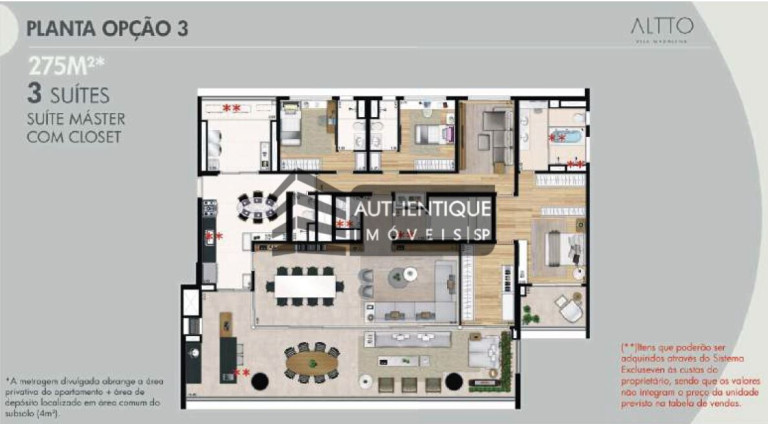 Imagem Apartamento com 4 Quartos à Venda, 275 m² em Vila Madalena - São Paulo Imagem Apartamento com 4 Quartos à Venda, 275 m² em Vila Madalena - São Paulo