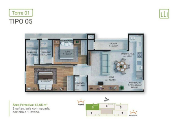 Imagem Apartamento com 3 Quartos à Venda, 68 m² em Varzea - Itapema Imagem Apartamento com 3 Quartos à Venda, 68 m² em Varzea - Itapema
