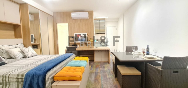 Apartamento com 1 Quarto para Alugar, 40 m² em Brooklin - São Paulo