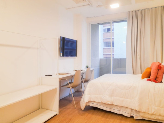 Imagem Apartamento com 1 Quarto para Alugar, 26 m² em Higienópolis - São Paulo