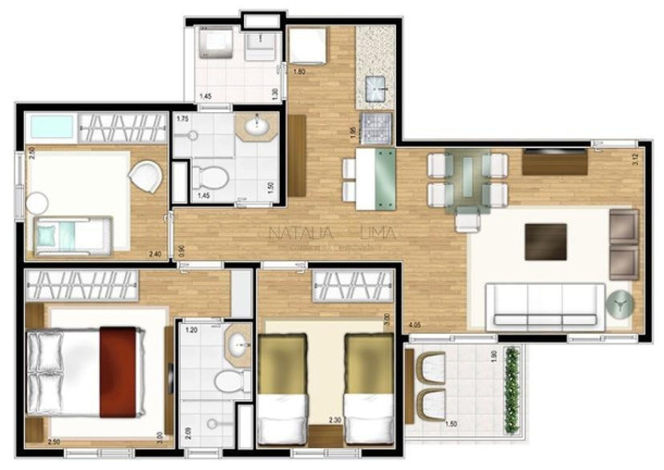 Imagem Apartamento à Venda,  em Vila Andrade - São Paulo