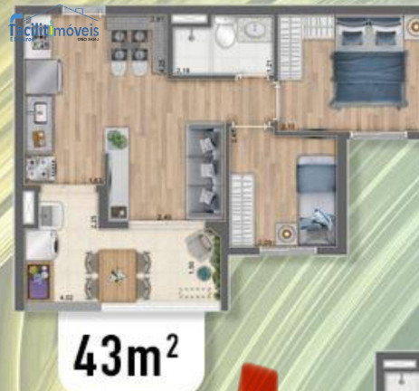 Imagem Apartamento com 3 Quartos à Venda, 43 m² em Campestre - Santo André Imagem Apartamento com 3 Quartos à Venda, 43 m² em Campestre - Santo André