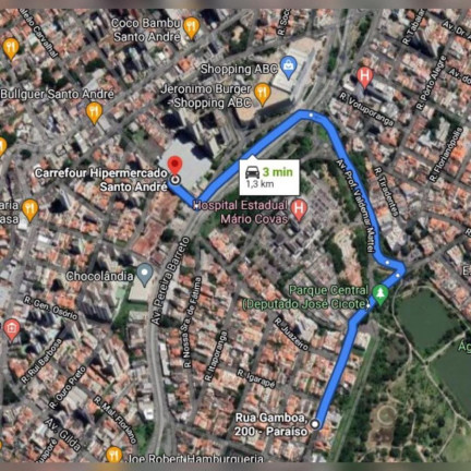 Imagem Terreno à Venda, 400 m² em Paraíso - Santo André Imagem Terreno à Venda, 400 m² em Paraíso - Santo André
