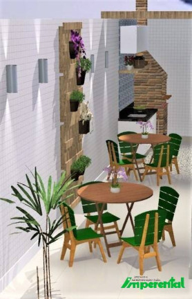 Imagem Casa com 3 Quartos à Venda, 109 m² em Embaré - Santos Imagem Casa com 3 Quartos à Venda, 109 m² em Embaré - Santos