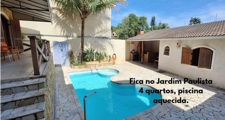 Imagem Casa com 4 Quartos à Venda, 274 m² em Jardim Paulista - Atibaia Imagem Casa com 4 Quartos à Venda, 274 m² em Jardim Paulista - Atibaia