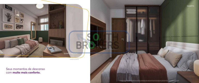 Imagem Apartamento com 2 Quartos à Venda, 36 m² em Pinheirinho - Curitiba Imagem Apartamento com 2 Quartos à Venda, 36 m² em Pinheirinho - Curitiba