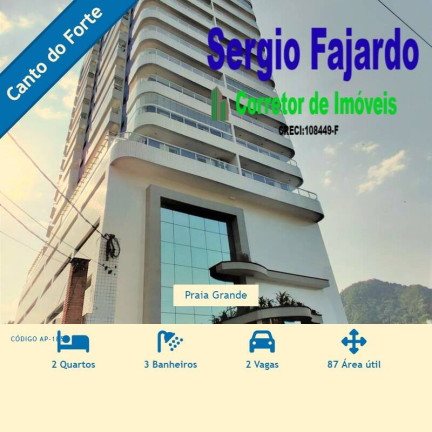 Imagem Apartamento com 2 Quartos à Venda, 87 m² em Canto Do Forte - Praia Grande Imagem Apartamento com 2 Quartos à Venda, 87 m² em Canto Do Forte - Praia Grande