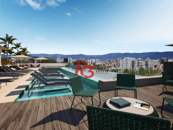 Apartamento com 2 Quartos à Venda, 83 m² em Aparecida - Santos