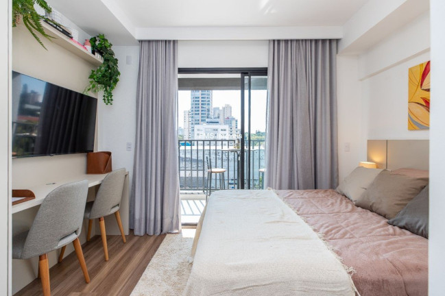 Imóvel com 1 Quarto para Alugar, 25 m² em Alto Da Boa Vista - São Paulo