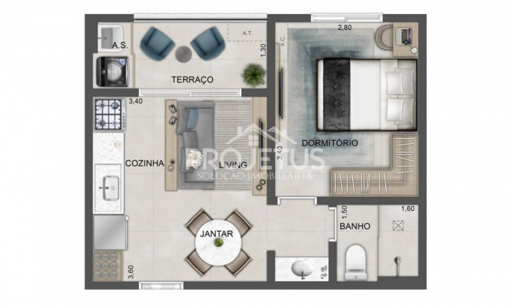 Imagem Apartamento com 3 Quartos à Venda, 35 m² em Instituto De Previdência - São Paulo Imagem Apartamento com 3 Quartos à Venda, 35 m² em Instituto De Previdência - São Paulo