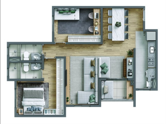 Imagem Imóvel com 3 Quartos à Venda, 214 m² em Rudge Ramos - São Bernardo Do Campo