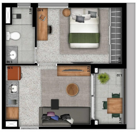 Imagem Imóvel com 1 Quarto à Venda, 33 m² em Consolação - São Paulo Imagem Imóvel com 1 Quarto à Venda, 33 m² em Consolação - São Paulo