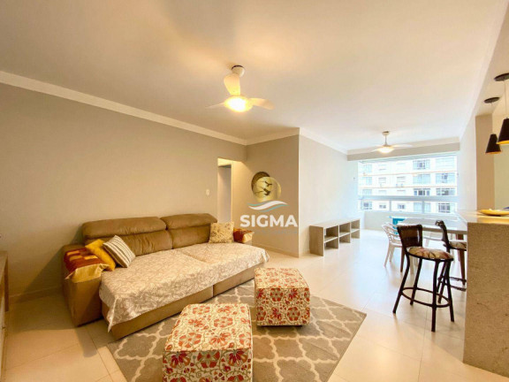 Apartamento com 2 Quartos à Venda, 104 m² em Pitangueiras - Guarujá