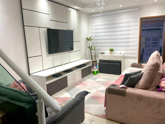 Imagem Sobrado com 3 Quartos à Venda, 110 m² em Parque Jaçatuba - Santo André