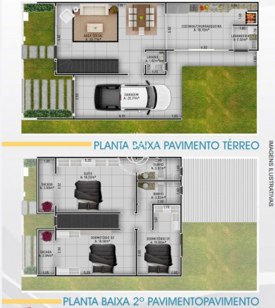 Imagem Casa de Condomínio com 3 Quartos à Venda, 153 m² em Camobi - Santa Maria Imagem Casa de Condomínio com 3 Quartos à Venda, 153 m² em Camobi - Santa Maria