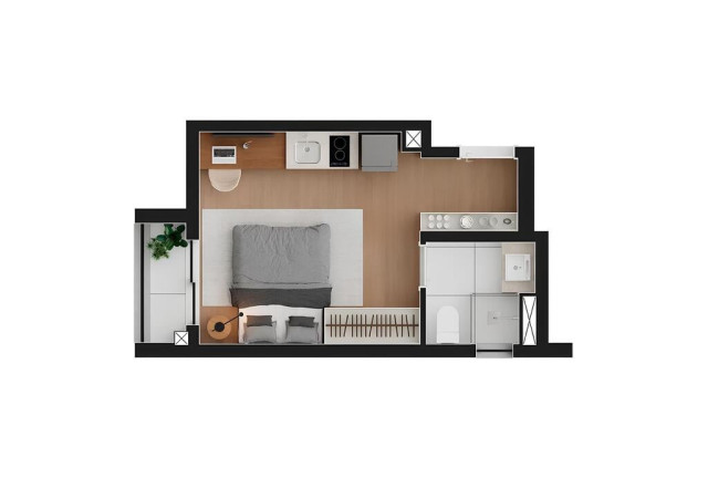 Imagem Apartamento com 1 Quarto à Venda, 49 m² em Consolação - São Paulo Imagem Apartamento com 1 Quarto à Venda, 49 m² em Consolação - São Paulo