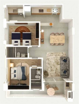 Imagem Apartamento com 2 Quartos à Venda, 76 m² em Guilhermina - Praia Grande Imagem Apartamento com 2 Quartos à Venda, 76 m² em Guilhermina - Praia Grande
