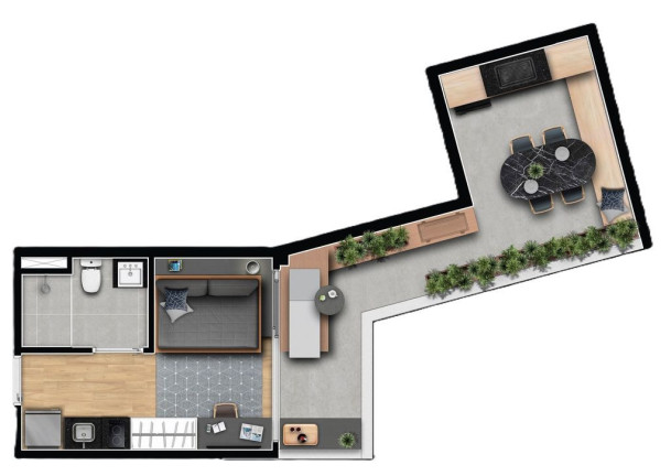 Imagem Studio com 1 Quarto à Venda, 39 m² em Jardim Paulista - São Paulo Imagem Studio com 1 Quarto à Venda, 39 m² em Jardim Paulista - São Paulo