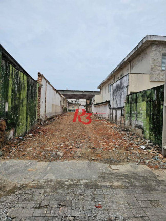 Terreno à Venda, 300 m² em Macuco - Santos