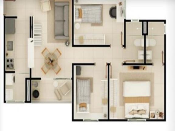 Imagem Apartamento com 4 Quartos à Venda, 63 m² em Bela Vista - Salto Imagem Apartamento com 4 Quartos à Venda, 63 m² em Bela Vista - Salto