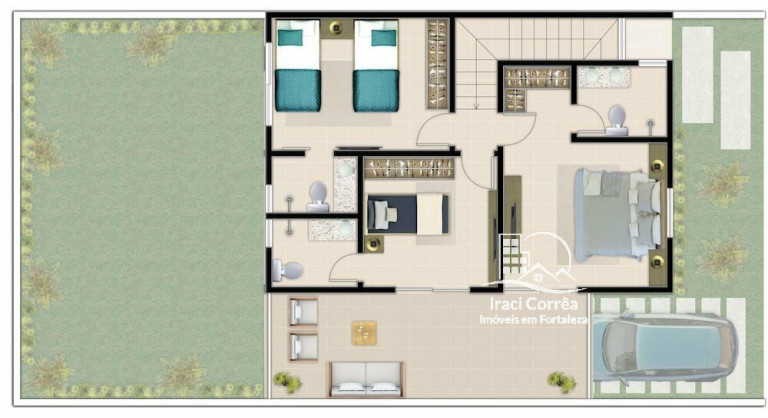 Imagem Casa de Condomínio com 3 Quartos à Venda, 138 m² em Centro - Eusébio