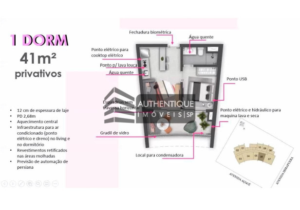 Imagem Apartamento com 1 Quarto à Venda, 62 m² em Moema - São Paulo Imagem Apartamento com 1 Quarto à Venda, 62 m² em Moema - São Paulo