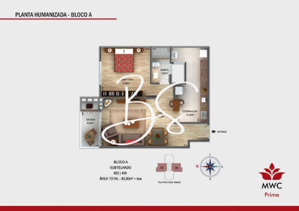 Imagem Apartamento com 2 Quartos à Venda, 65 m² em Centro - Canela Imagem Apartamento com 2 Quartos à Venda, 65 m² em Centro - Canela