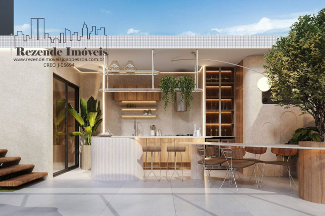 Imagem Cobertura com 3 Quartos à Venda, 168 m² em Tambaú - João Pessoa