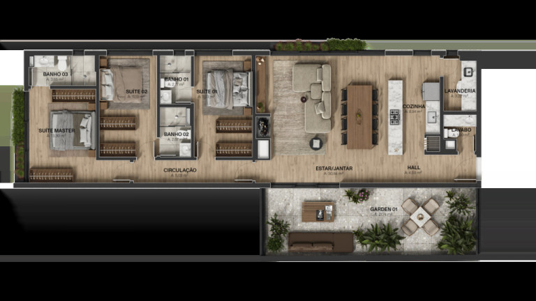 Imagem Imóvel com 3 Quartos à Venda, 127 m² em Tristeza - Porto Alegre Imagem Imóvel com 3 Quartos à Venda, 127 m² em Tristeza - Porto Alegre