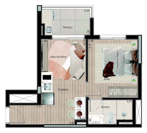 Imagem Loft com 1 Quarto à Venda, 24 m² em Saúde - São Paulo Imagem Loft com 1 Quarto à Venda, 24 m² em Saúde - São Paulo