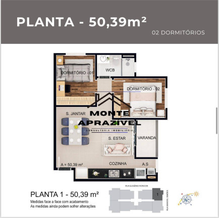 Imagem Apartamento com 2 Quartos à Venda, 57 m² em Roncon - Ribeirão Pires