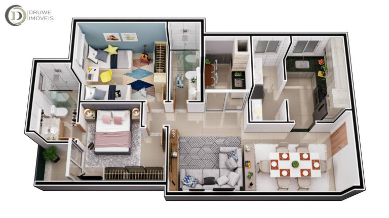 Imagem Apartamento à Venda, 72 m² em Veneza - Ipatinga Imagem Apartamento à Venda, 72 m² em Veneza - Ipatinga