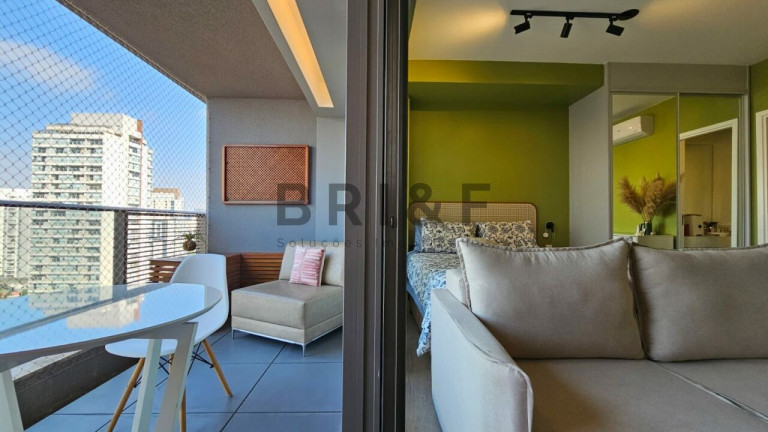 Imagem Apartamento com 1 Quarto para Alugar, 41 m² em Brooklin - São Paulo Imagem Apartamento com 1 Quarto para Alugar, 41 m² em Brooklin - São Paulo