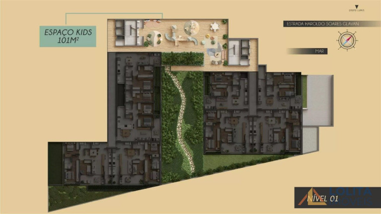 Imagem Apartamento com 2 Quartos à Venda, 77 m² em Cacupé - Florianopolis