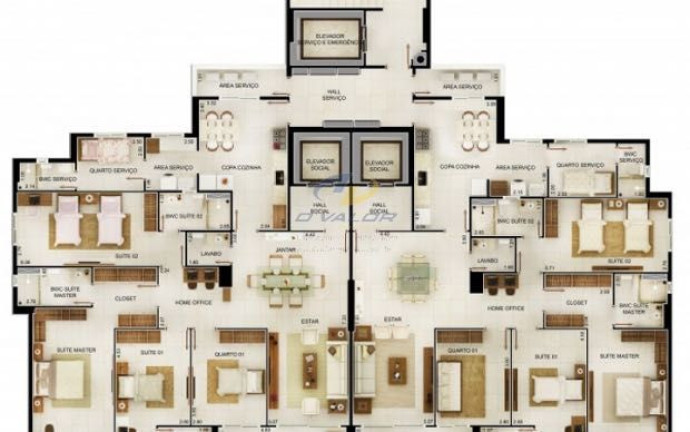 Imagem Apartamento com 3 Quartos à Venda, 165 m² em Altiplano Cabo Branco - João Pessoa Imagem Apartamento com 3 Quartos à Venda, 165 m² em Altiplano Cabo Branco - João Pessoa