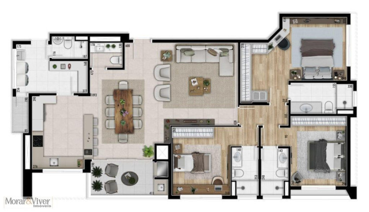 Imagem Apartamento com 3 Quartos à Venda, 150 m² em Alto Da Rua Xv - Curitiba Imagem Apartamento com 3 Quartos à Venda, 150 m² em Alto Da Rua Xv - Curitiba