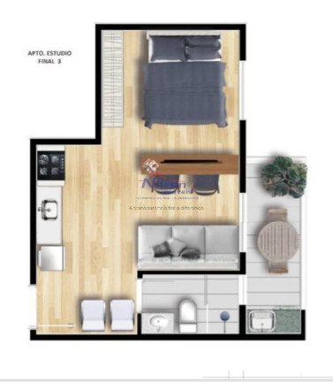 Imagem Apartamento com 1 Quarto à Venda, 30 m² em Vila Galvão - Guarulhos Imagem Apartamento com 1 Quarto à Venda, 30 m² em Vila Galvão - Guarulhos