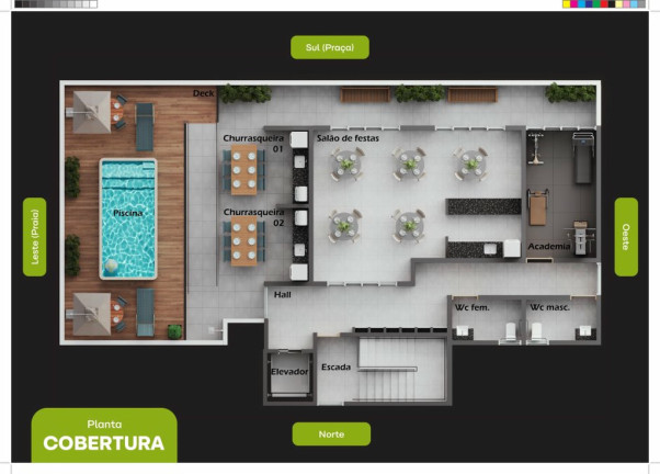 Imagem Apartamento com 2 Quartos à Venda, 59 m² em Intermares - Cabedelo Imagem Apartamento com 2 Quartos à Venda, 59 m² em Intermares - Cabedelo