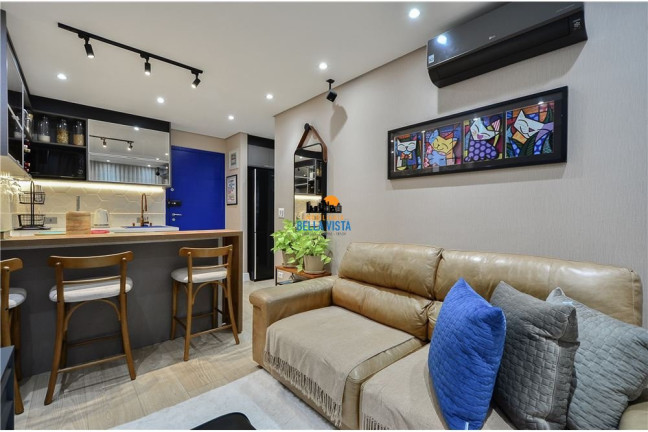 Imagem Apartamento com 1 Quarto à Venda, em Panamby - São Paulo Imagem Apartamento com 1 Quarto à Venda, em Panamby - São Paulo