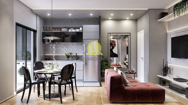 Imagem Studio com 1 Quarto à Venda, 27 m² em Cidade Industrial - Curitiba Imagem Studio com 1 Quarto à Venda, 27 m² em Cidade Industrial - Curitiba