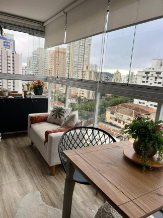 Imagem Apartamento com 1 Quarto à Venda, 52 m² em Embaré - Santos Imagem Apartamento com 1 Quarto à Venda, 52 m² em Embaré - Santos