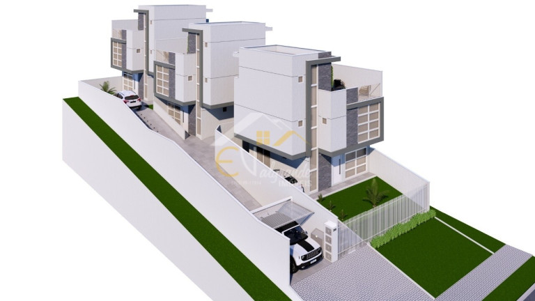 Imagem Casa de Condomínio com 3 Quartos à Venda, 120 m² em Xaxim - Curitiba Imagem Casa de Condomínio com 3 Quartos à Venda, 120 m² em Xaxim - Curitiba