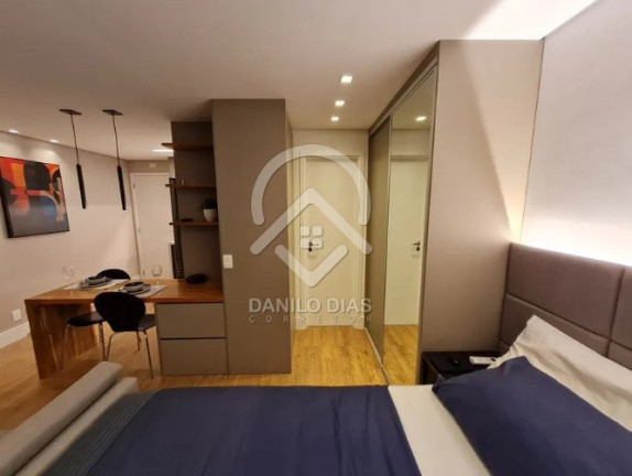 Imagem Apartamento com 1 Quarto à Venda, 42 m² em Brooklin - São Paulo