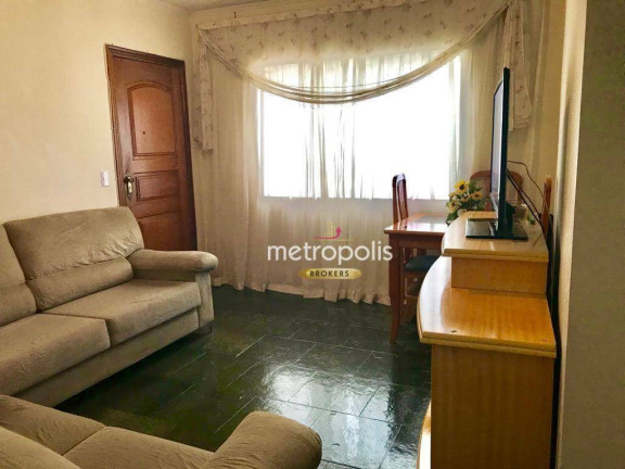 Apartamento com 2 Quartos à Venda, 57 m² em Osvaldo Cruz - São Caetano Do Sul